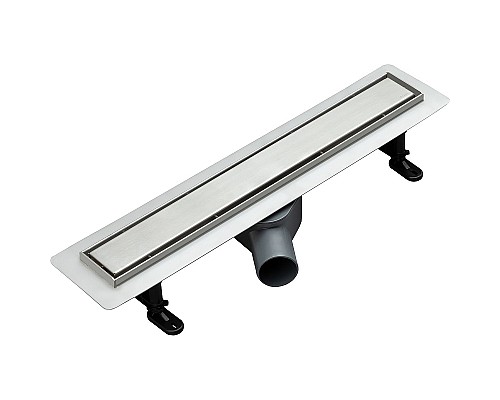 Душевой лоток Logan L001SL-500 с решеткой Нержавеющая сталь / под плитку