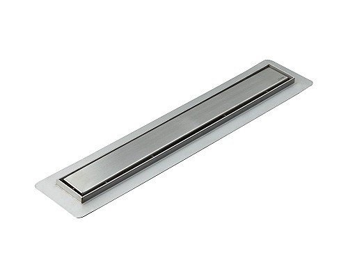 Душевой лоток Logan L001SL-500 с решеткой Нержавеющая сталь / под плитку