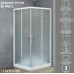 Душевой уголок Royal Bath HPD 110x90 профиль Белый стекло матовое