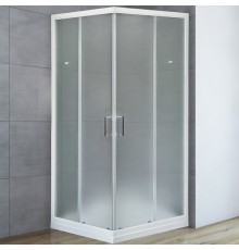 Душевой уголок Royal Bath HPD 110x90 профиль Белый стекло матовое