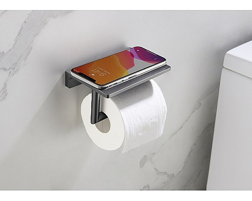 Держатель туалетной бумаги Timo Saona 13043/18 Черное золото