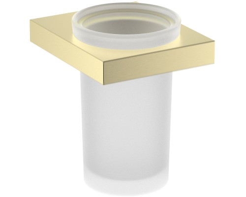 Стакан для зубных щеток Timo Petruma 15233/17 Золото матовое