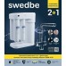 Смеситель для кухни Swedbe Selene Plus с фильтром Нержавеющая сталь