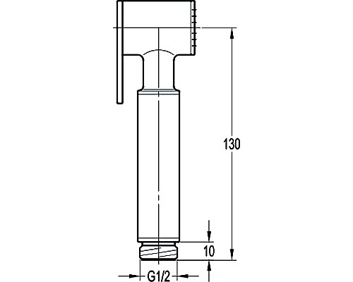Гигиенический душ Swedbe Terracotta Art 2568 Терракота