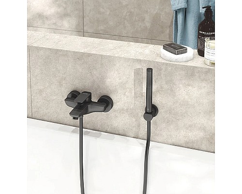 Смеситель для ванны Kludi Pure Style 406813975 Черный матовый