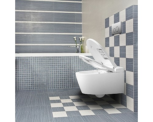 Унитаз биде Swedbe Smart 0505 подвесной c сиденьем Микролифт