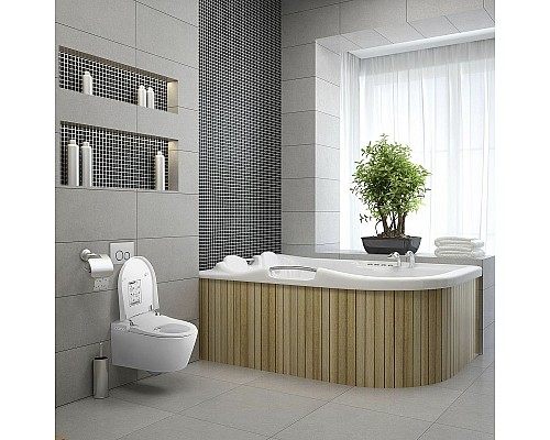 Унитаз биде Swedbe Smart 0505 подвесной c сиденьем Микролифт