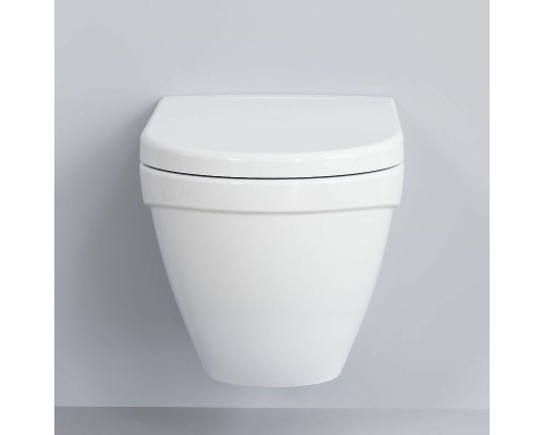 Унитаз Ambassador Nord 133T20001 подвесной Белый глянцевый без сиденья