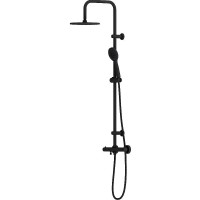 Душевая система Dorff Futura D0710522 с термостатом Черный