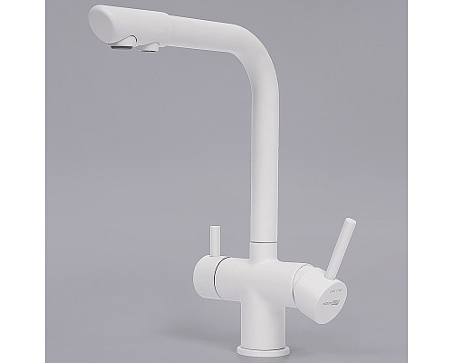 Смеситель для кухни WasserKRAFT A8357 Белый матовый