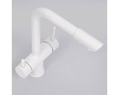 Смеситель для кухни WasserKRAFT A8357 Белый матовый