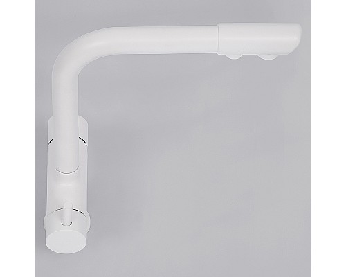 Смеситель для кухни WasserKRAFT A8357 Белый матовый