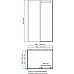 Душевой уголок WasserKRAFT Vils 110x100 56R16 профиль Хром стекло прозрачное