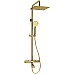 Душевая система WasserKRAFT A188.256.207.PG Thermo с термостатом Золото глянцевое