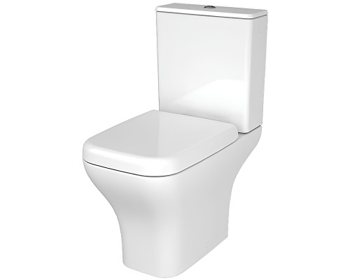 Унитаз компакт Vitra Polar Open-Back с бачком и сиденьем Микролифт
