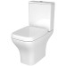 Унитаз компакт Vitra Polar Open-Back с бачком и сиденьем Микролифт