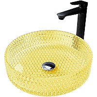 Раковина-чаша Abber Glas 40 AK2301Y Желтая