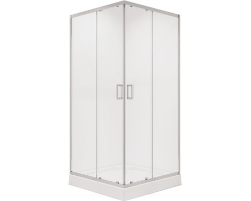 Душевой уголок Niagara Nova 80х80 NG-6688-08 профиль Хром стекло прозрачное