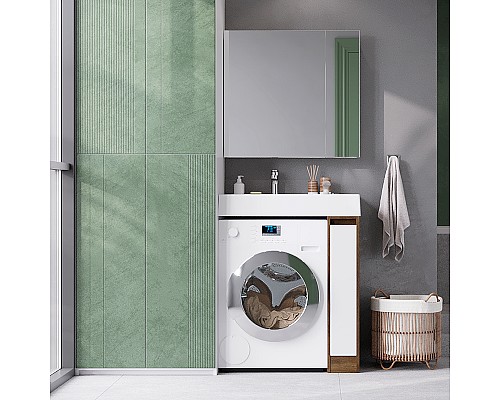 Тумба под раковину Aquaton Лондри 80 1A267101LHDR0 Дуб Рустикальный без фасада