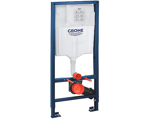 Инсталляция Grohe Rapid SL 38811KF0 для унитаза с Черной матовой клавишей смыва