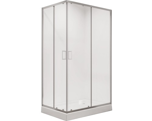 Душевой уголок Niagara Nova 100х80 NG-6681-08 профиль Хром стекло прозрачное
