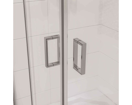 Душевой уголок Niagara Nova 100х80 NG-6681-08 профиль Хром стекло прозрачное