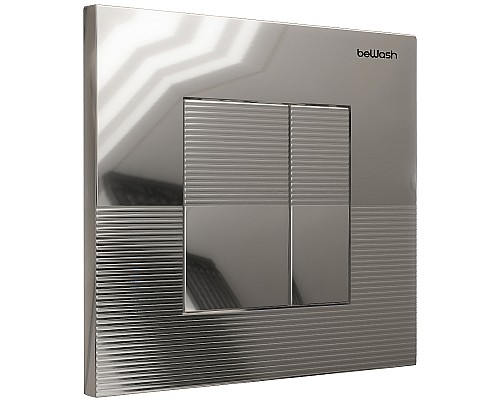 Клавиша смыва beWash Fide P03SC 500RZVP0300PK0000001 Хром глянцевый