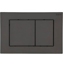 Клавиша смыва Black&White Universe Matt Gun Metal, арт