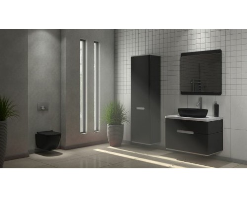 Унитаз beWash Bogen 88303270 подвесной Черный матовый с сиденьем Микролифт