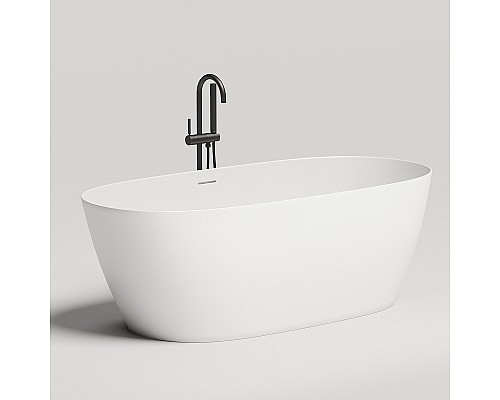 Ванна из искусственного камня Salini Sofia 170х80 102526M Белая матовая