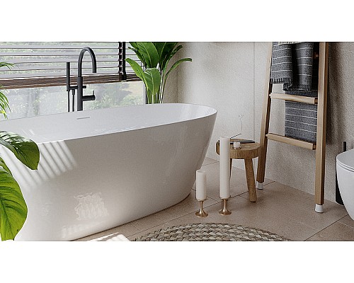 Ванна из искусственного камня Salini Sofia 170х80 102526M Белая матовая