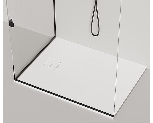 Душевой поддон из искусственного камня Salini Oasi 120x90 120322M Белый матовый