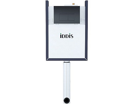 Смывной бачок Iddis Optima Home OPH0MBCi32K скрытого монтажа с Черной клавишей смыва