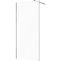 Душевая перегородка STWORKI Берген 100 MV-BE-100-CR-M профиль Хром глянцевый стекло матовое