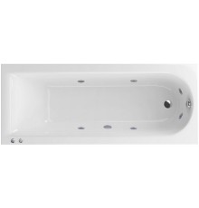 Акриловая ванна Excellent Aurum Slim 180x80 WAEX.AUR18S.HYDRO.CR с гидромассажем