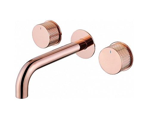 Смеситель для раковины Abber Wasser Kreis AF81122RG Розовое золото