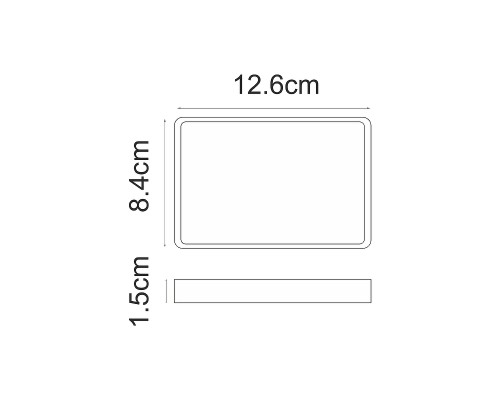 Мыльница WasserKRAFT Mosel K-4529 Черная