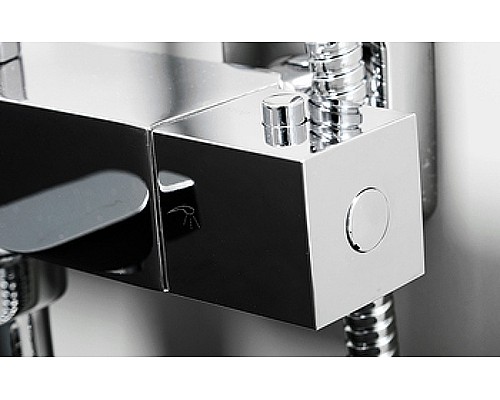 Душевая система WasserKRAFT A199.118.141.010.CH Thermo с термостатом Хром