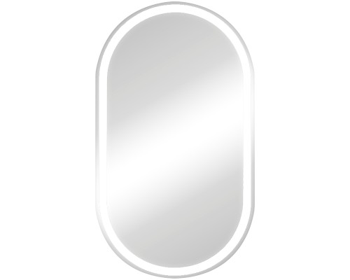 Зеркальный шкаф Reflection Black 450х800 RF2003BL с подсветкой Черный матовый