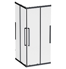 Душевой уголок AM.PM Func 90x90 W84G-403-9090-BТ профиль Черный матовый стекло прозрачное
