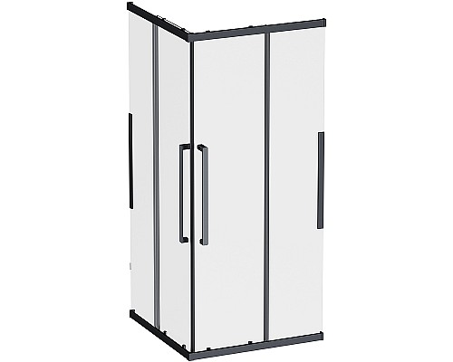 Душевой уголок AM.PM Func 90x90 W84G-403-9090-BТ профиль Черный матовый стекло прозрачное Душевой уголок AM.PM Func 90x90 W84G-403-9090-BТ профиль Черный матовый стекло прозрачное