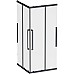 Душевой уголок AM.PM Func 90x90 W84G-403-9090-BТ профиль Черный матовый стекло прозрачное