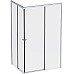 Душевой уголок AM.PM X-Joy 120х90 W94G-403-12090-MТ профиль Хром матовый стекло прозрачное