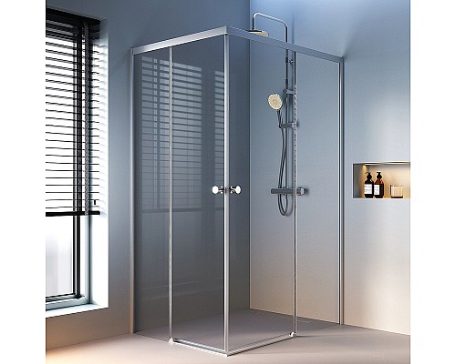 Душевой уголок AM.PM X-Joy 120х90 W94G-403-12090-MТ профиль Хром матовый стекло прозрачное