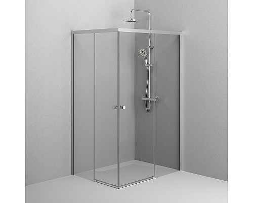 Душевой уголок AM.PM X-Joy 120х90 W94G-403-12090-MТ профиль Хром матовый стекло прозрачное