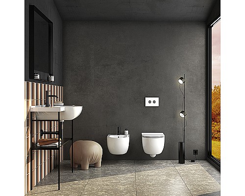 Биде Globo Mode MES09BI*1 подвесное Белое