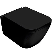 Унитаз Globo Stone STS05.AR подвесной Черный матовый без сиденья