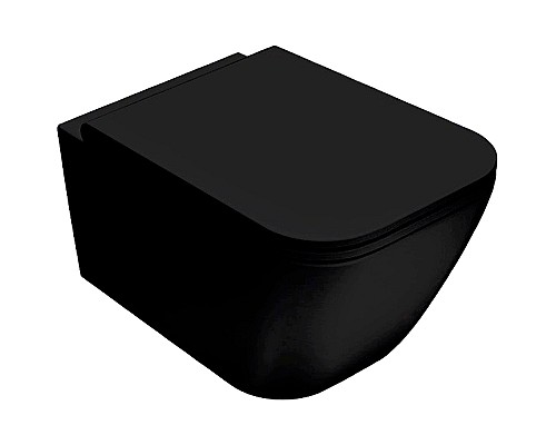 Унитаз Globo Stone STS05.AR подвесной Черный матовый без сиденья