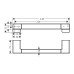 Поручень Hansgrohe AddStoris 41744670 Черный матовый