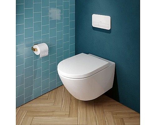 Унитаз Villeroy&Boch Subway 3.0 4670T001 подвесной Альпийский белый без сиденья